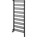 Sapho - Καλοριφέρ μπάνιου METRO SPACE 525W 55x143 cm, μαύρο ματ