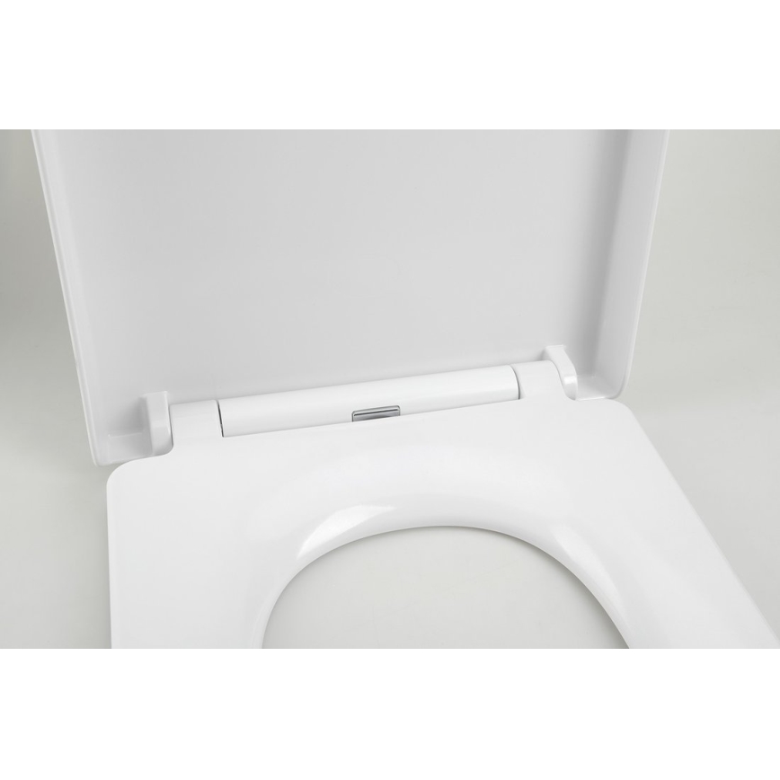 Sapho - Κάλυμμα λεκάνης τουαλέτας LISA SoftClose λευκό