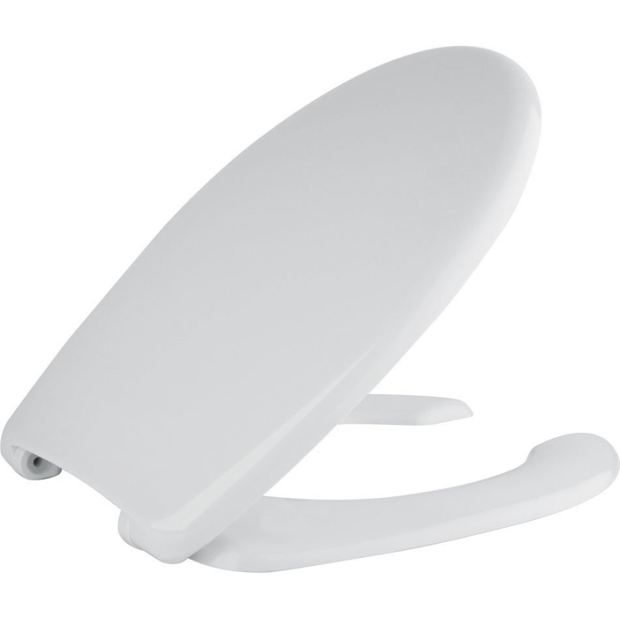 Sapho - Κάθισμα τουαλέτας για άτομα με αναπηρία λευκό/ντουροπλαστικό