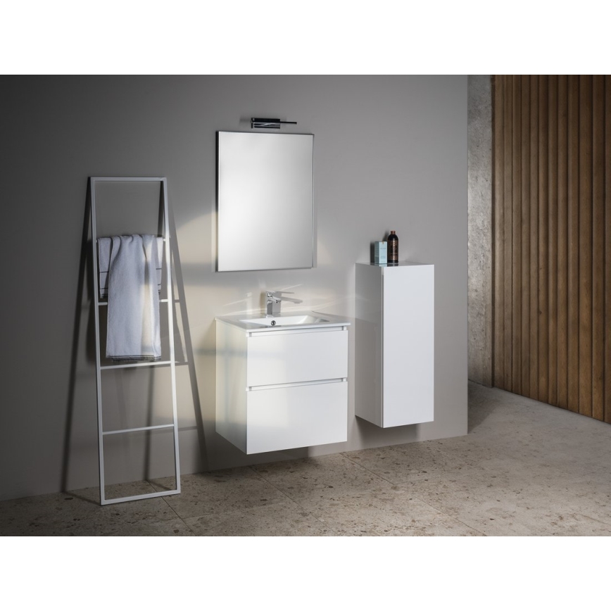 Sapho - Καθρέφτης AROWANA 60x80 cm σε γυαλισμένο χρώμιο