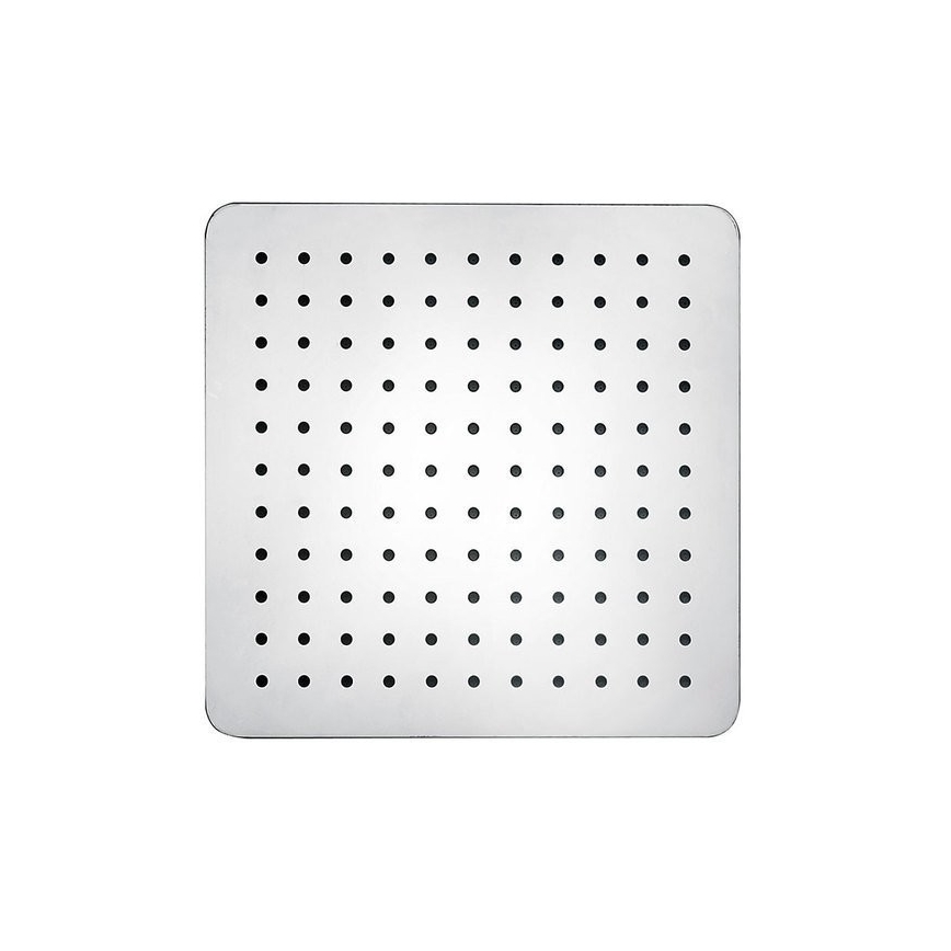 Sapho - Κεφαλή ντουζ SLIM 25x25 cm polished ανοξείδωτο ατσάλι