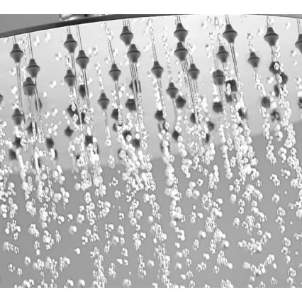 Sapho - Κεφαλή ντουζ SLIM 25x25 cm polished ανοξείδωτο ατσάλι