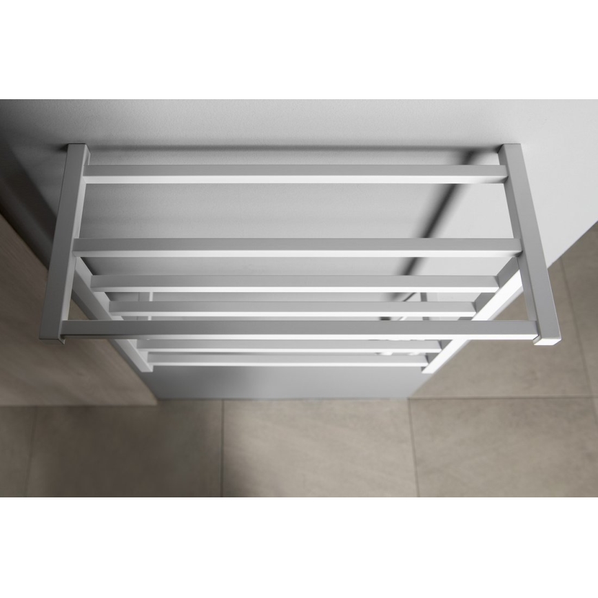 Sapho - Ηλεκτρική πετσετοκρεμάστρα ELZOR 60 W 47 x 50 εκ. ματ λευκό