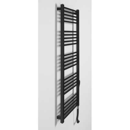 Sapho - Ηλεκτρική πετσετοκρεμάστρα METRO-E 500W 134x50 cm μαύρο ματ