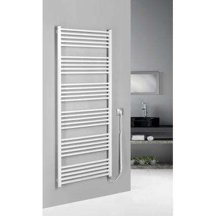 Sapho - Ηλεκτρική πετσετοκρεμάστρα METRO-E 800W 162x60 cm λευκή