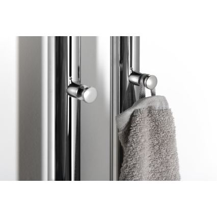 Sapho - Ηλεκτρική πετσετοκρεμάστρα PAPINADO 40W 120x11 cm γυαλιστερό χρώμιο