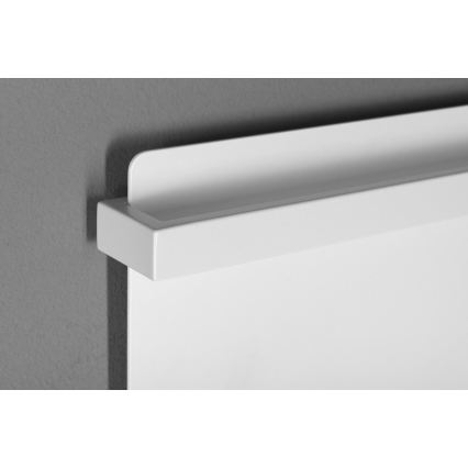 Sapho - Ηλεκτρική θερμαινόμενη πετσετοκρεμάστρα ELMIS 120W 80x40 cm ματ λευκό