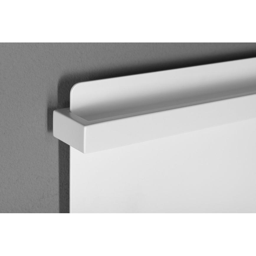 Sapho - Ηλεκτρική θερμαινόμενη πετσετοκρεμάστρα ELMIS 120W 80x40 cm ματ λευκό