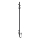 Sapho - Ηλεκτρικό στεγνωτήριο πετσετών PASADOR 30W 150x15 cm ματ μαύρο