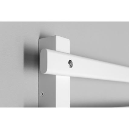 Sapho - Ηλεκτρικός στεγνωτήρας πετσετών ELCOR 128W 92x48 cm ματ λευκός