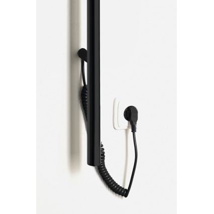 Sapho - Ηλεκτρικός στεγνωτήρας πετσετών PASADOR 30W 150x15 cm ματ μαύρο