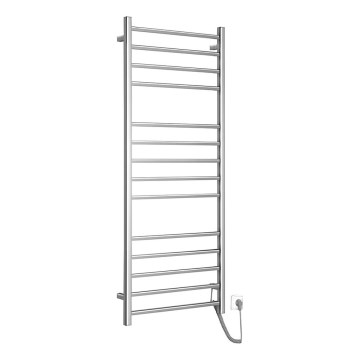 Sapho - Ηλεκτρικός θερμαντήρας πετσετών ESKINADO 130W 150x60 cm ανοξείδωτο ατσάλι/γυαλισμένο χρώμιο