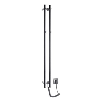 Sapho - Ηλεκτρική πετσετοκρεμάστρα PAPINADO 40W/230V 120 cm γυαλιστερό χρώμιο