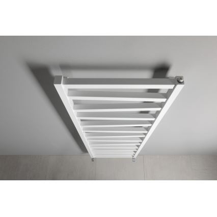 Sapho - Πετσετοκρεμάστρα μπάνιου ZIG 582W/230V 50x157 cm λευκή