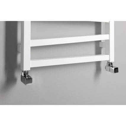 Sapho - Πετσετοκρεμάστρα μπάνιου ZIG 582W/230V 50x157 cm λευκή