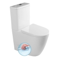 Sapho - WC kombi TURKU κάτω/πίσω αποχέτευση κεραμικό/λευκό
