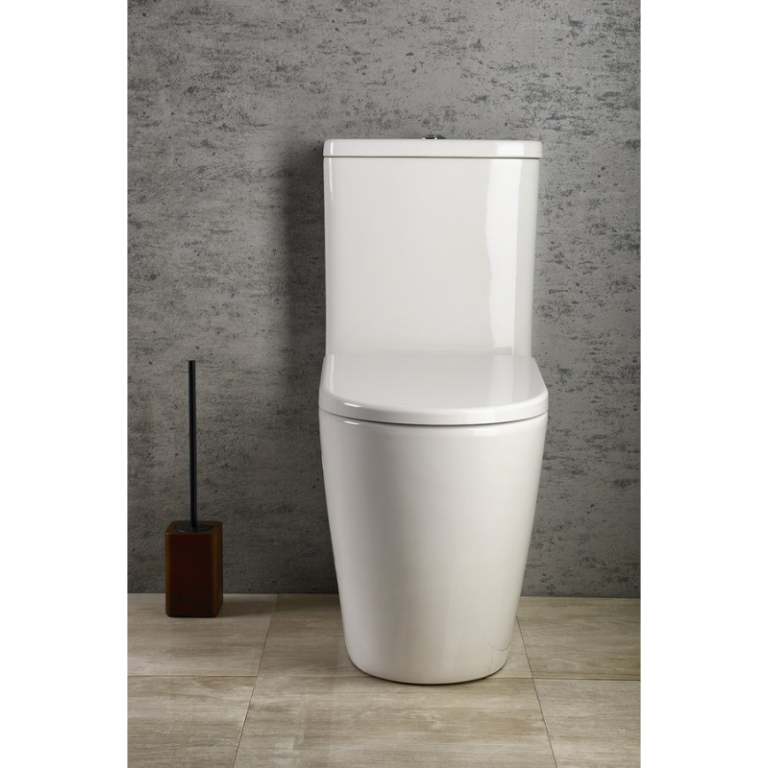 Sapho - WC kombi TURKU κάτω/πίσω αποχέτευση κεραμικό/λευκό