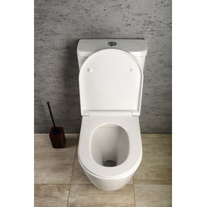 Sapho - WC kombi TURKU κάτω/πίσω αποχέτευση κεραμικό/λευκό