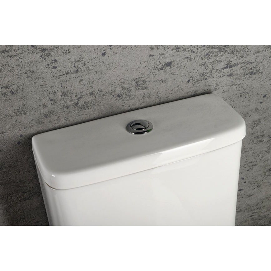 Sapho - WC kombi TURKU κάτω/πίσω αποχέτευση κεραμικό/λευκό