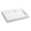 Sapho - Επιτραπέζιος νιπτήρας ORINOKO 70x42 cm μάρμαρο/λευκό