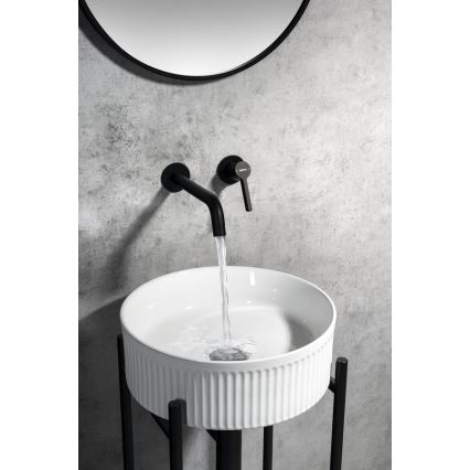 Sapho - Επιτραπέζιος νιπτήρας PICOBELLO Ø 37 cm κεραμικός/λευκός