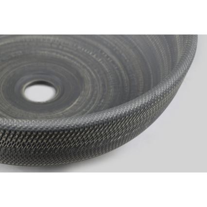 Sapho - Επιτραπέζιος νιπτήρας PRIORI Ø 41 εκ., κεραμικός/γκρί