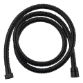 Sapho - Εύκαμπτος σωλήνας ντους POWERFLEX 150 cm ματ μαύρο