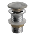 Sapho - Βαλβίδα νιπτήρα Click-Clack DALMA, διάμετρος 6,7 cm, γκρι