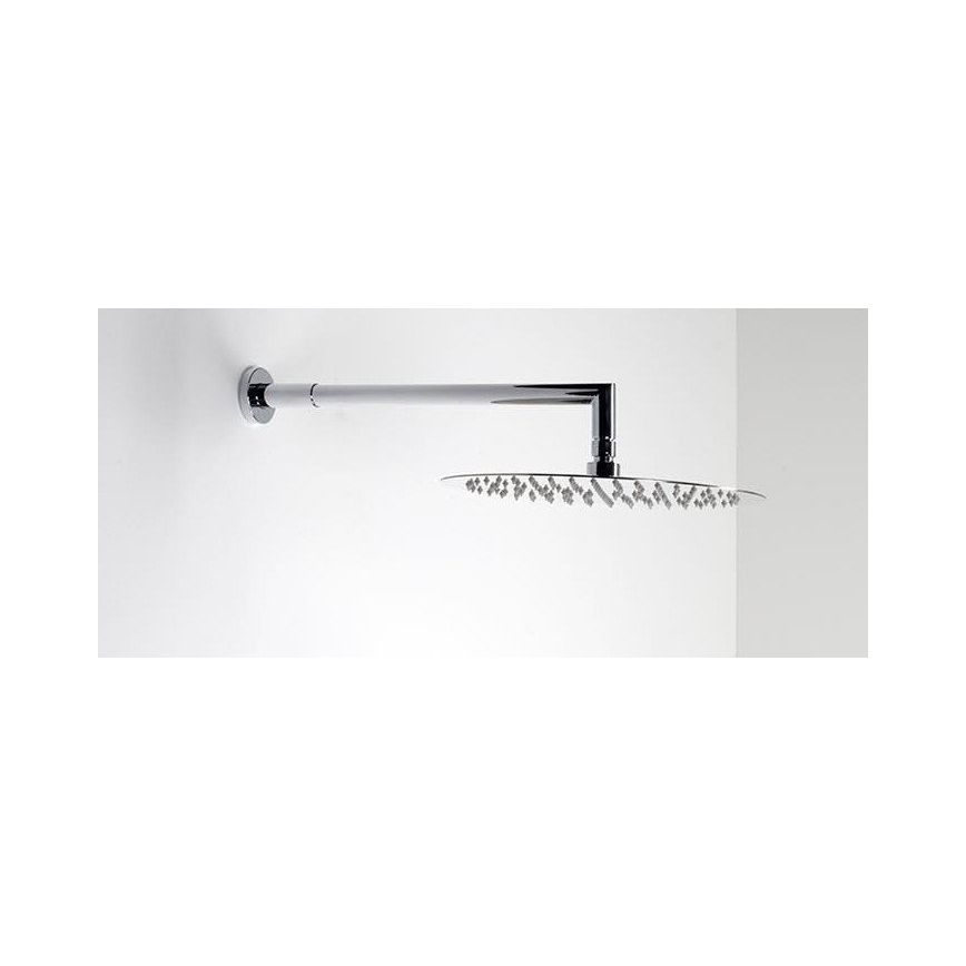 Sapho - Βραχίονας ντους στρογγυλό 38 cm γυαλιστερό χρώμιο