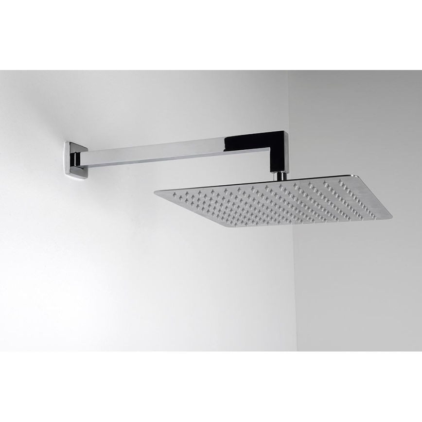 Sapho - Βραχίονας ντους γωνιακός 40 cm γυαλιστερό χρώμιο