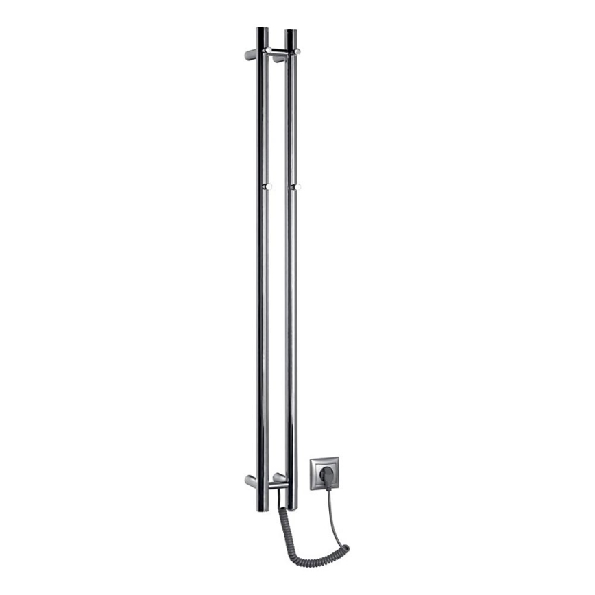 Sapho - Ηλεκτρική πετσετοκρεμάστρα PAPINADO 40W/230V 120 cm γυαλιστερό χρώμιο