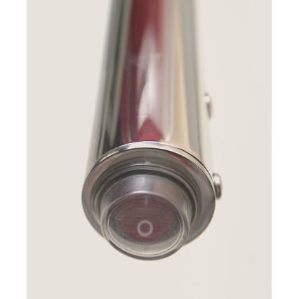 Sapho - Ηλεκτρική πετσετοκρεμάστρα PASADOR 30W/230V 150 cm ματ μαύρο
