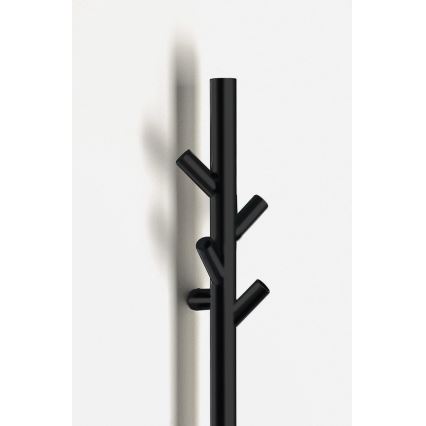 Sapho - Ηλεκτρική πετσετοκρεμάστρα PASADOR 30W/230V 150 cm ματ μαύρο