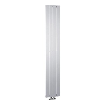 Sapho - Θερμαντικό σώμα μπάνιου COLONNA 180x30 cm ασημί