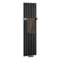 Sapho - Θερμαντικό σώμα μπάνιου COLONNA 180x45 cm μαύρο