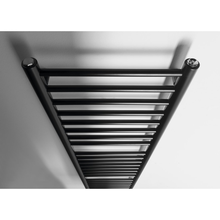 Sapho - Θερμαντικό σώμα μπάνιου DINA 156x40 εκ. ματ μαύρο