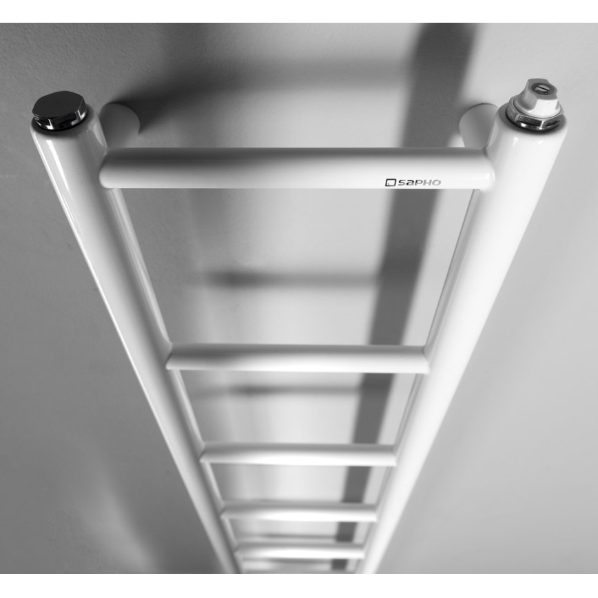 Sapho - Θερμαντικό σώμα μπάνιου DINA 168x25 cm λευκό