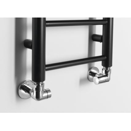 Sapho - Θερμαντικό σώμα μπάνιου DINA 278W 30x138 cm ματ μαύρο