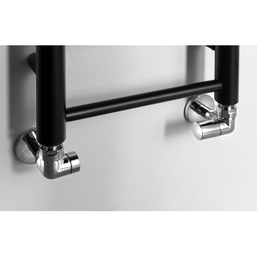 Sapho - Θερμαντικό σώμα μπάνιου DINA 335W 30x174 cm ματ μαύρο