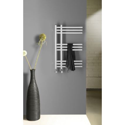 Sapho - Θερμαντικό σώμα μπάνιου MAGDALENA 69 x 50 εκ., γυαλιστερό χρώμιο