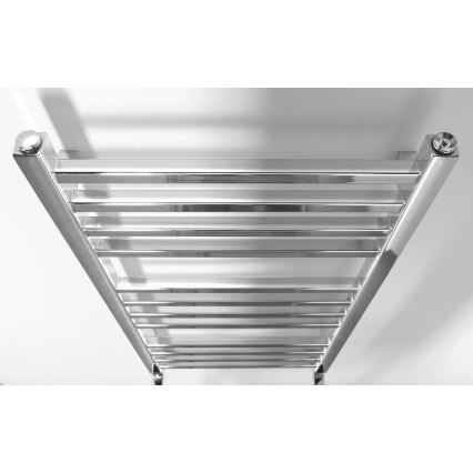 Sapho - Θερμαντικό σώμα μπάνιου METRO 89x45 cm γυαλιστερό χρώμιο