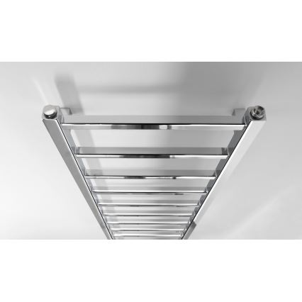 Sapho - Θερμαντικό σώμα μπάνιου METRO LIGHT 114x40 cm σε γυαλιστερό χρώμιο