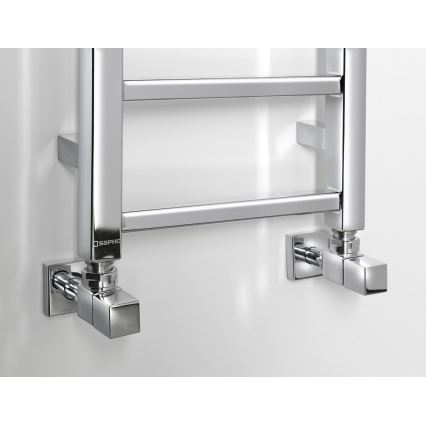 Sapho - Θερμαντικό σώμα μπάνιου METRO LIGHT 150x30 cm γυαλιστερό χρώμιο