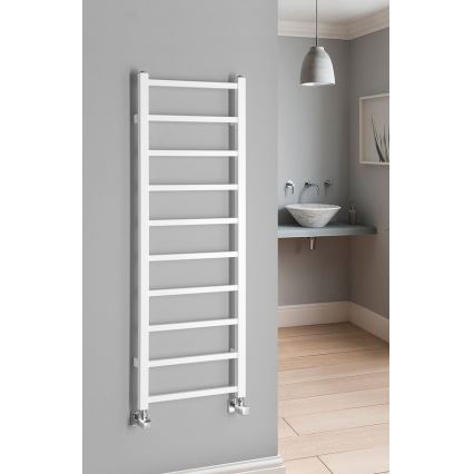 Sapho - Θερμαντικό σώμα μπάνιου METRO LIGHT 247 W, 40 x 114 εκ., λευκό