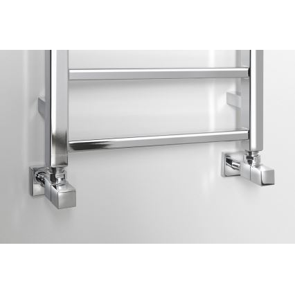 Sapho - Θερμαντικό σώμα μπάνιου METRO LIGHT, 323W/230V, 40x150 cm, σε γυαλιστερό χρώμιο