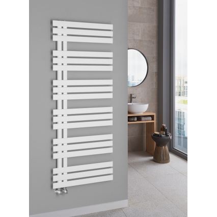 Sapho - Θερμαντικό σώμα μπάνιου SILVANA 150x60 cm λευκό