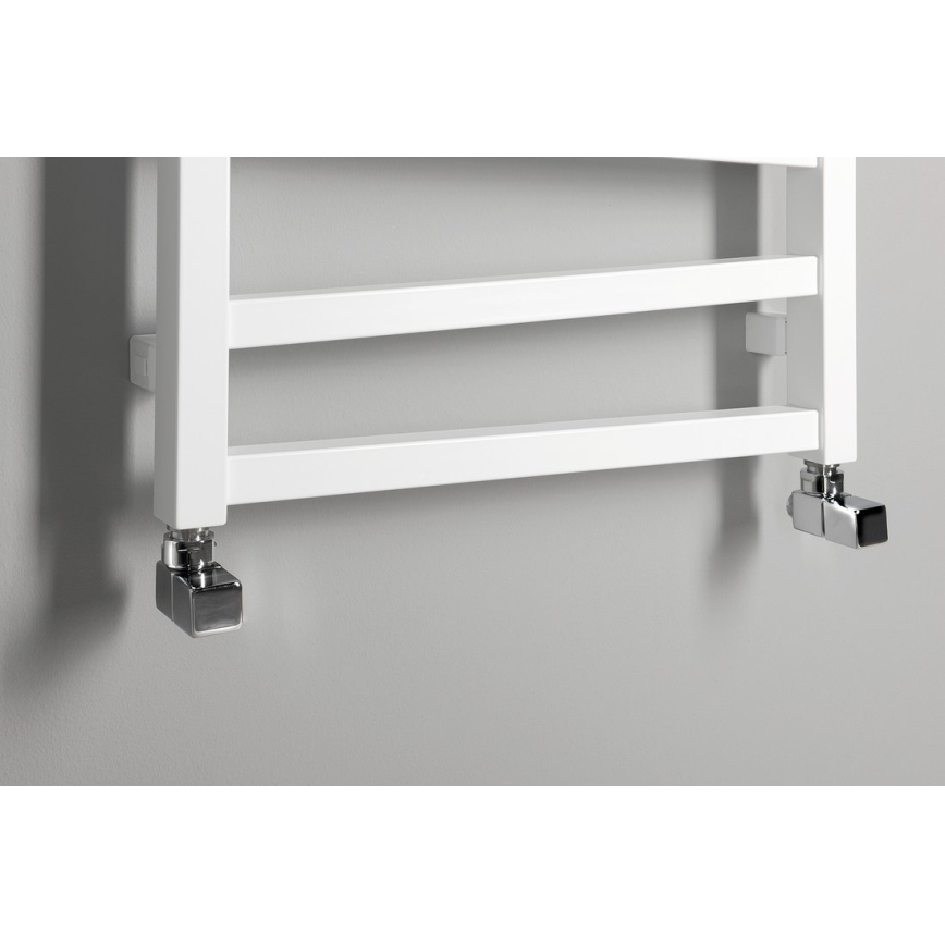 Sapho - Θερμαντικό σώμα μπάνιου ZIG 406W/230V 50x110 cm λευκό