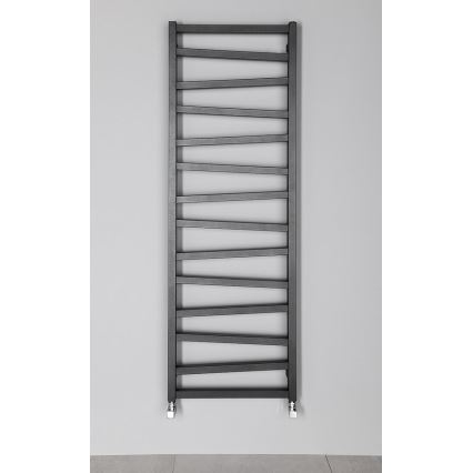 Sapho - Θερμαντικό σώμα μπάνιου ZIG 582W/230V 50x157 cm ανθρακί