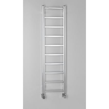 Sapho - Θερμαντικό μπάνιου METRO LIGHT 114x30 cm γυαλιστερό χρώμιο
