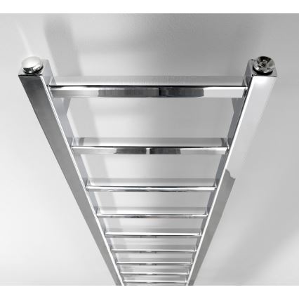 Sapho - Θερμαντικό μπάνιου METRO LIGHT 114x30 cm γυαλιστερό χρώμιο